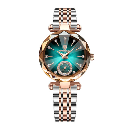 Luxury Elegant Ladies Wristwatch Waterproof Stainless Steel Watch for Woman Simple Casual Dress Women'S Quartz Watches